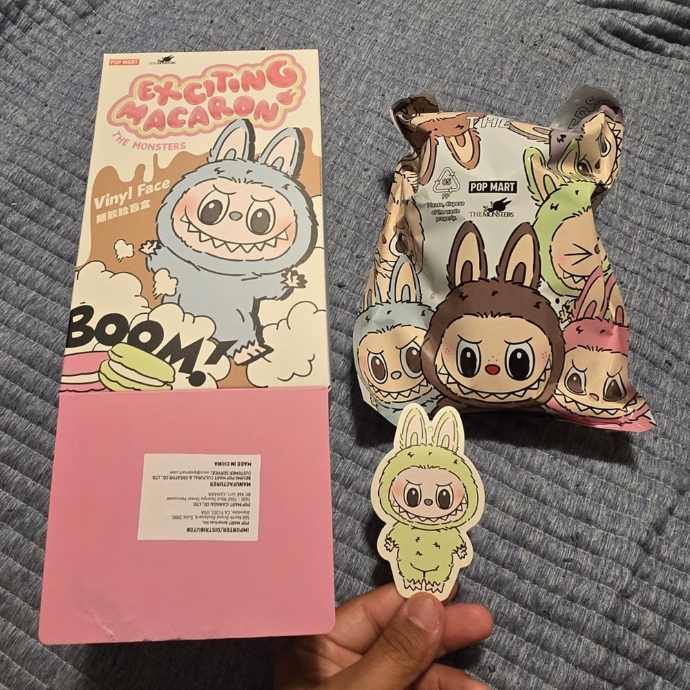 Pop Mart Labubu Exciting Macaron